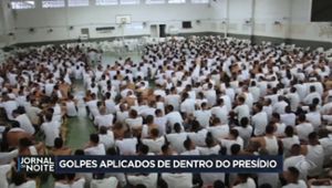 Golpes aplicados de dentro do presídio