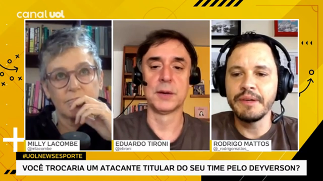 TIRONI: QUEM DIRIA HÁ 3 ANOS QUE A GENTE IRIA PREFERIR O DEYVERSON DO QUE O GABIGOL?