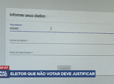 Eleitor que não votar no segundo turno terá que justificar