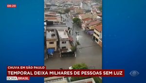 Temporal deixa mais de 50 mil sem energia em SP