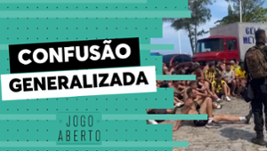 Mais de 200 torcedores do Peñarol são detidos em confusão no Rio de Janeiro