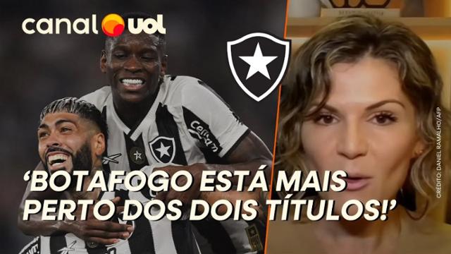 Goleada na Libertadores também deixa o Botafogo mais perto do título brasileiro, diz Alicia Klein