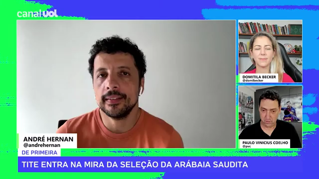 André Hernan: 'Tite está na mira da seleção da Arábia Saudita'