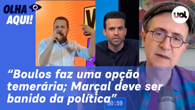 Reinaldo: Boulos tem de ter cuidado para não normalizar baixarias de Marçal