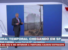 Temporal e ventania causam estragos no interior de São Paulo