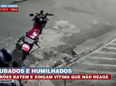 Vítimas são humilhadas durante assalto por bandidos