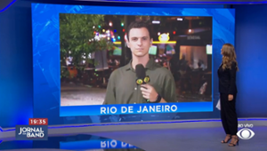 Chuva com vento forte assusta moradores do Rio de Janeiro