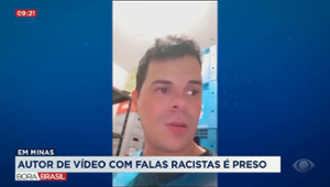 Ex-funcionária de bar, que gravou vídeo com falas racistas, é preso em MG