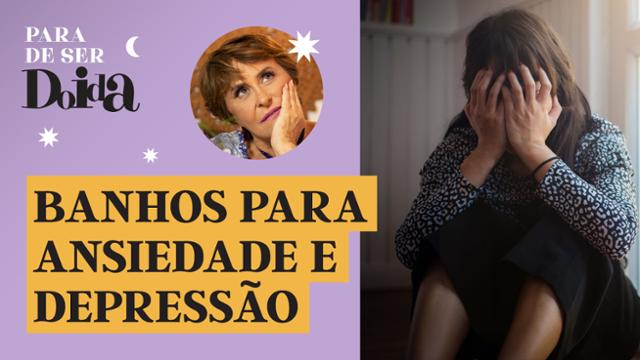 Márcia Sensitiva ensina banhos para o mau do século: a ansiedade e a depressão