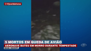 Tempestade em SP provocou até queda de aeronave