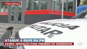 Base da PM é atacada e bandido acaba morto