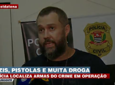 Fuzis, pistolas e muita droga: armas do crime apreendidas