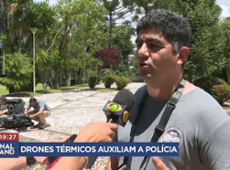 Drones térmicos ajudam a polícia na caçada por criminosos