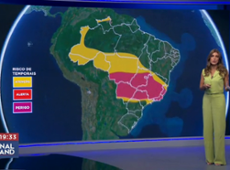 Previsão do tempo: final de semana será de tempo instável