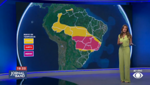 Previsão do tempo: final de semana será de tempo instável