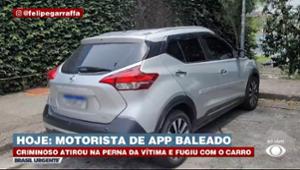 Motorista de aplicativo reage a assalto e é baleado na zona oeste de SP