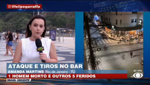 Ataque a tiros em bar deixa um morto e cinco feridos no Rio