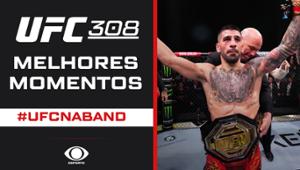 UFC 308: TOPURIA X HOLLOWAY - MELHORES MOMENTOS