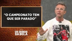 Neto questiona CBF: "Uma pessoa morreu queimada e vai ter jogo hoje?”