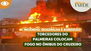 Briga entre torcedores do Palmeiras e Cruzeiro deixa 1 morto e 20 feridos