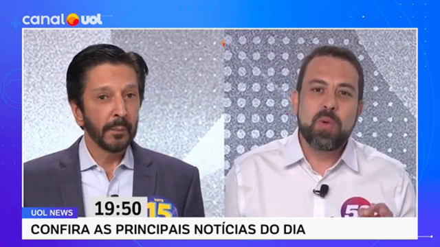 Gustavo Gayer alvo da PF, Boulos na sabatina de Marçal, Datafolha em SP e mais | UOL News 25/10/24