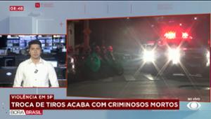 Criminosos morrem em troca de tiros com a PM em São Bernardo do Campo (SP)