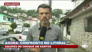 Confronto no litoral: equipes do Choque localiza casa bomba