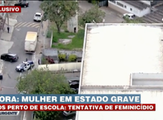 Mulher é baleada e fica em estado grave