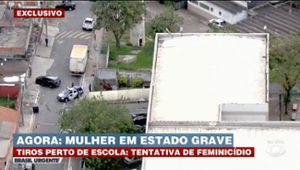 Mulher é baleada e fica em estado grave