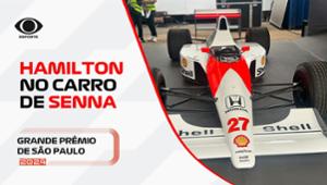 F1: Hamilton vai pilotar McLaren de Senna em homenagem no GP de São Paulo