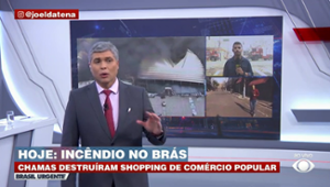 Incêndio atinge shopping na região do Brás, centro comercial de São Paulo