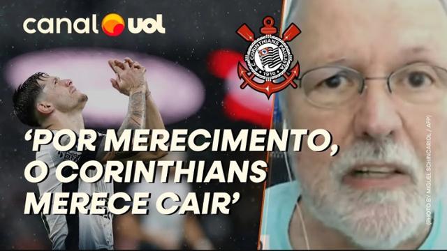 RMP: Corinthians merece cair e não ganhar nada este ano