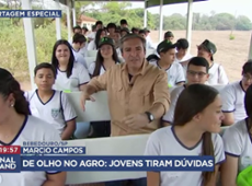 Projeto leva jovens para conhecer a produção do agronegócio