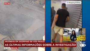 Incêndio em shopping no Brás: prejuízo é estimado em R$ 25 milhões