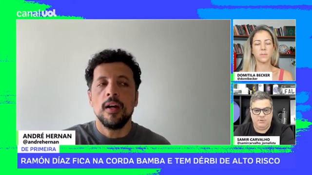 André Hernan: 'Corinthians não pensa em demissão de Ramón Díaz neste momento'