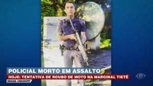 Policial militar de folga morre durante tentativa de roubo de moto