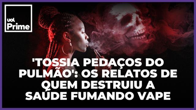 Os relatos de quem destruiu a saúde fumando vape