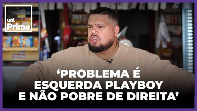 Problema é esquerda playboy, não pobre de direita, diz ativista Paulo Galo