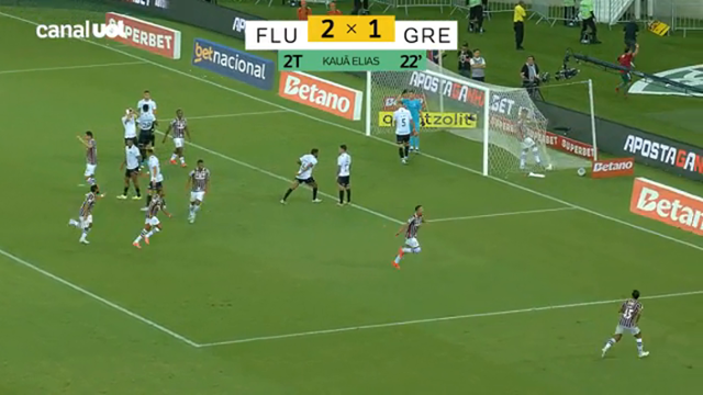 Fluminense 2 X 1 Grêmio _ GOOOL! KAUÃ ELIAS