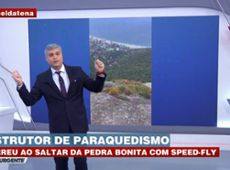 Homem morre ao tentar voar de speed fly no Rio de Janeiro