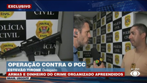 Armas e dinheiro do crime organizado são apreendidos em operação