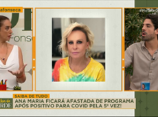 Ana Maria Braga é afastada de programa após positivo para covid pela 5ª vez