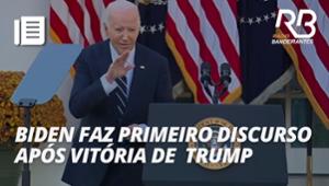 Biden Faz discurso após vitória de Trump