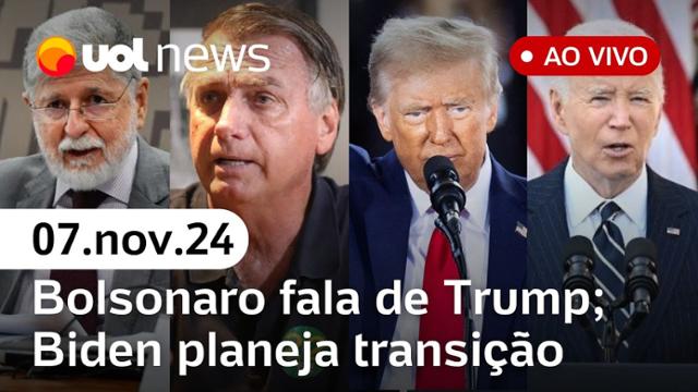 Governo Lula fala de Trump nos EUA; celular nas escolas; caso Silvio Almeida e mais notícias 07/11/24