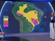 Previsão do tempo: chegada de frente fria na região sudeste