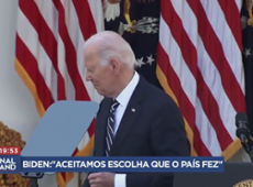 Eleições EUA: Joe Biden fala após confirmação da vitória de Donald Trump