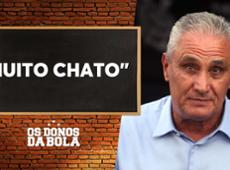 Maravilha zoa Tite: ‘Tão chato que o cara do telemarketing desliga na cara'