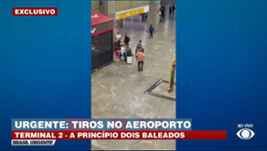 Tentativa de roubo termina com baleados no Aeroporto de Guarulhos