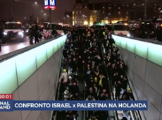 Briga entre israelenses e pró-Palestina acaba com 60 presos na Holanda