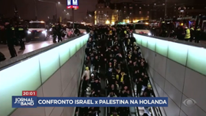 Briga entre israelenses e pró-Palestina acaba com 60 presos na Holanda